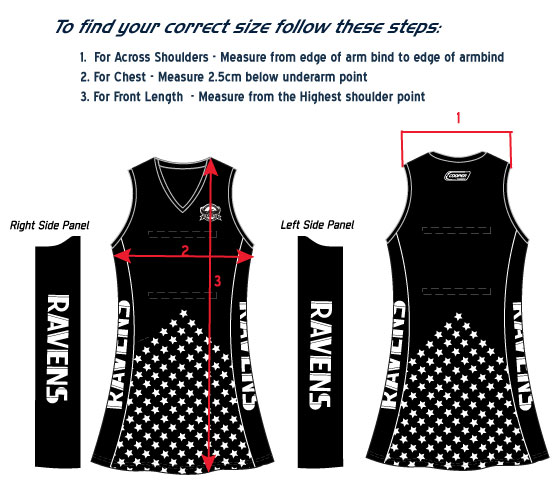 Dress Measurement refs